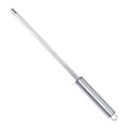 thumbnail image 1 of Hytrove Stainless Steel Sharpening Rod for Kitchen Use Silver Color Efficient Sharpening of Dull Knives and Tools 10.5 inches, 1 of 8