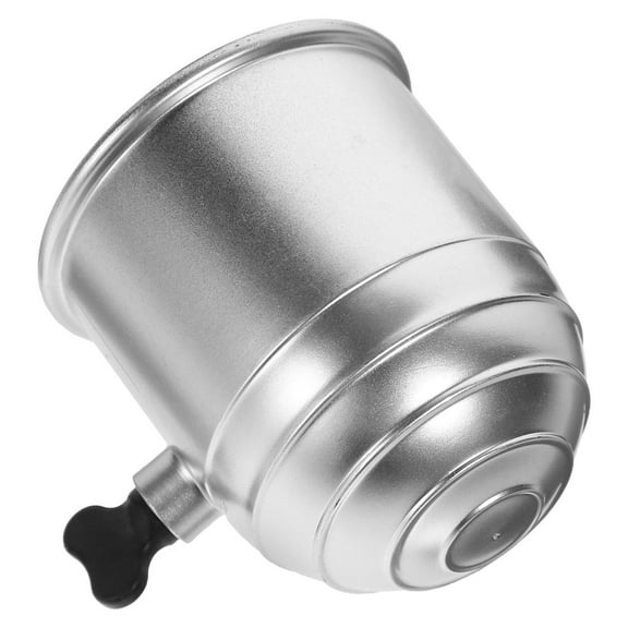 Hytrove Tow Bar Ball Protection Cap 1Pack for Trailer Hitch Ball Cover Silver Plastic Enhances Vehicle Appearance