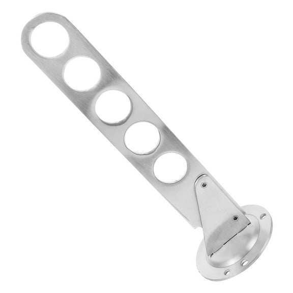 Hytrove Wall Mounted Folding Clothes Rack With Space Saver Hanger For Laundry Closet And Bedroom Easy To Install And