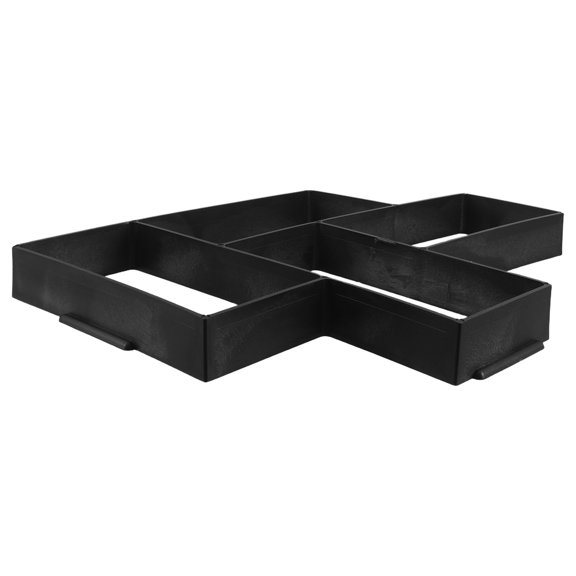 Hytrove Weather Resistant Concrete Path Mold for Garden Durable Plastic Brick Casting Tool