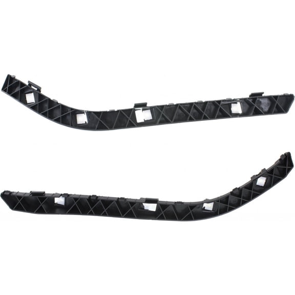 For Hyundai Accent Bumper Mounting Bracket 2012 13 14 15 16 2017 Driver and Passenger Side Pair/Set | Rear | Plastic | Sedan | HY1132102, HY1133102 | 866131R000, 866141R000