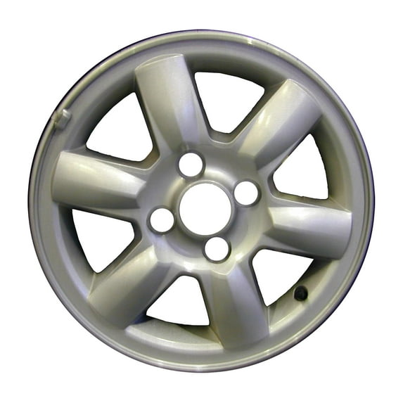 Hyundai Accent Wheel 2003-2006 14" Factory OEM Silver 5291025050