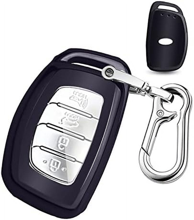 for Hyundai Elantra Key Fob Cover,Soft TPU 360 Degree Protector Key ...
