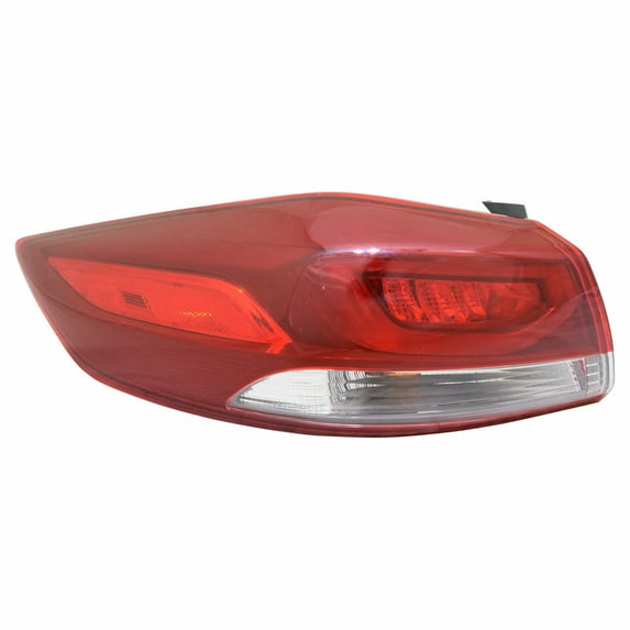 For Hyundai Elantra Tail Light Assembly 2017 2018 Driver Side w/ Bulbs LED Type DOT Certified Replacement for HY2804141 | 92401-F2120 Vehicle Trim: Limited