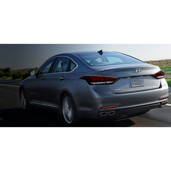 Hyundai Genesis Murdered Out Taillight Covers Taillamp Tint Overlays