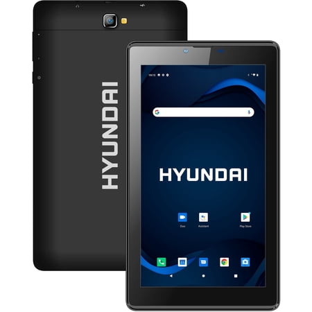Hyundai HyTab 7GB1, 7" Tablet, 1024*600 IPS, Android 10 Go edition, Quad-Core Processor, 1GB RAM, 16GB Storage, 2MP/2MP, 3G, Black