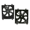 thumbnail image 1 of For Hyundai Santa Fe 2007 2008 A/C Fan Assembly Driver and Passenger Side | Pair | 2.7L/3.3L Engine | Replacement For HY3115113, HY3115114 | 253802B100, 977302B000, 1 of 6