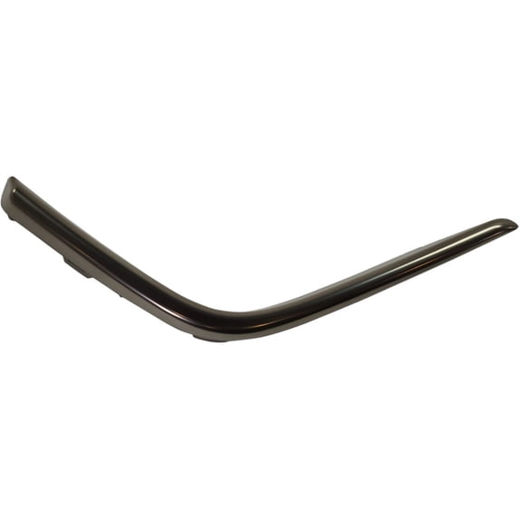 For Hyundai Santa Fe 2017 2018 2019 Bumper Cover Molding Passenger Side | Rear | Satin-Chrome | Made Of ABS Plastic | Primed | With Nickel Reflector Trim | Replacement For HY1147107 | 86664B8500