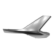For Hyundai Santa Fe 2019 2020 2021 2022 Bumper Molding Passenger Side | Front | Lower | ABS Plastic | Satin Chrome | Replacement For HY1047122 | 86579S2600