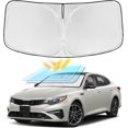 thumbnail image 1 of for Hyundai Santa Fe 2019-2024 Windshield Sun Shade - 4 Layers Car Sunshades for Front Windows Shade Cover Custom Fit Santa Fe Sun Visor 240T Retractable Shade Blocks UV Rays Car Accessories-tss, 1 of 10