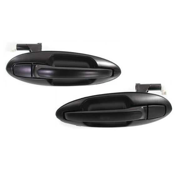 For Hyundai Sonata 2002 2003 2004 2005 Door Handle Driver and Passenger Side | Pair | Rear | Exterior | Primed | Replacement For KI1520110, KI1521110 | 836503C000XX, 836603C000XX