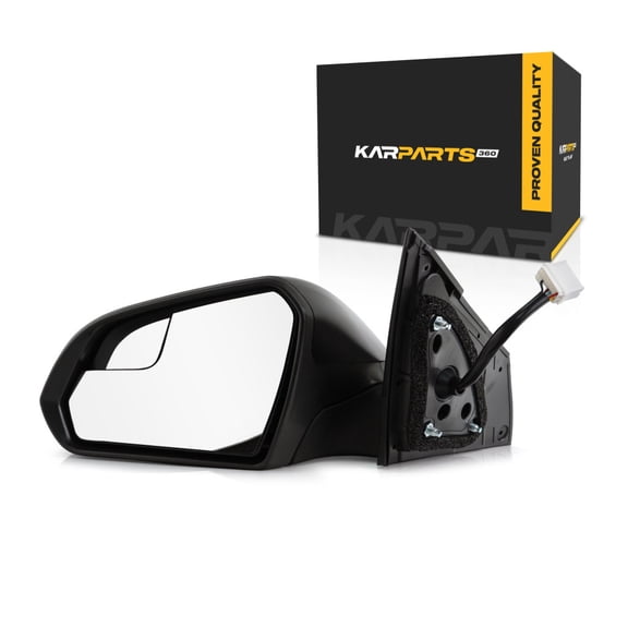 For Hyundai Sonata 2015 2016 2017 Door Mirror Driver Side | Power | Heated | w/ Signal Light | Paint To Match | Replacement For 87610-C2010 | HY1320204