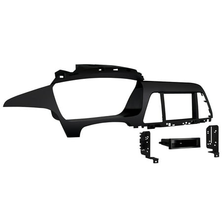 Metra - Dash Kit for 2015 and Later Hyundai Sonata Vehicles - Black