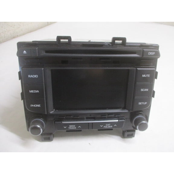 Pre-Owned Hyundai Sonata Single Disc CD Player Radio Stereo OEM LKQ - Verify Specific Vehicle Fitment In Description - (Good)