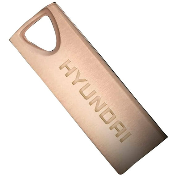 Hyundai Technology U2BK/8GARG 8GB Bravo Deluxe USB 2.0 Flash Drive (Rose Gold)