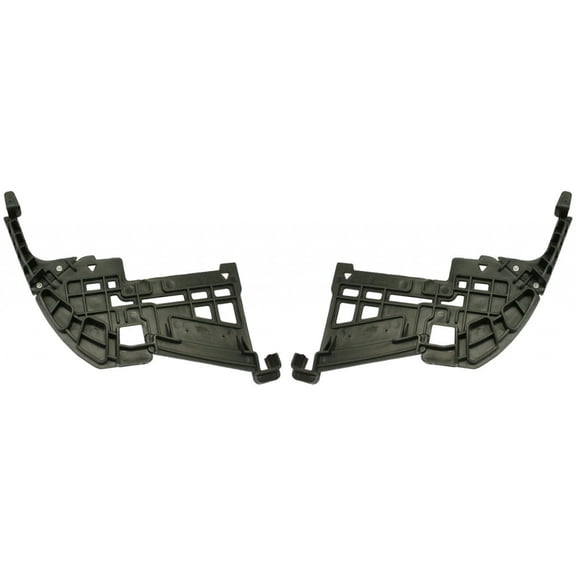 For Hyundai Tucson Bumper Bracket 2005 06 07 08 2009 Lower Pair Driver and Passenger Side / Set | Front | Plastic | HY1066111 + HY1067111 | 865932 + 865942