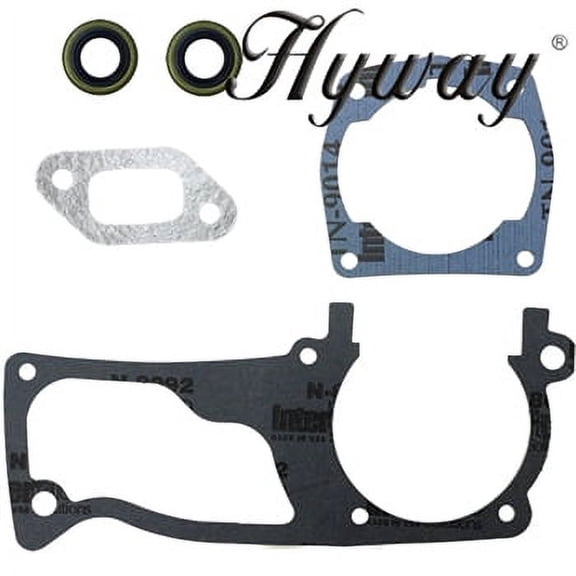 Hyway Husqvarna 357, 359 gasket set with oil seals