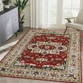 thumbnail image 1 of Hywell 6'x9' Vintage Bohemian Rug - Non-Slip Washable Carpet for Living Room, Bedroom, 1 of 6