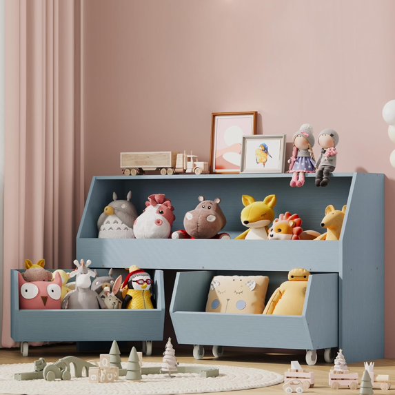 Photo inspiration: Gallery Detail: Hyxoo Muti Functional Bookcase And Storage Bin With Moveable Drawers