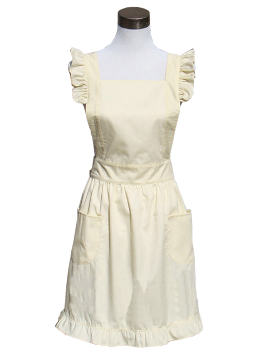 Hyzrz Cute Lovely Cotton Retro Kitchen Cooking Aprons for Women Girls ...