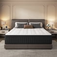 Hzbaod 10 inch Twin Hybrid Mattress in a Box,Cooling Memory Foam with ...
