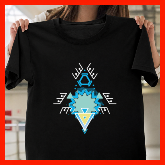 Hzd Brin Machine Hunter Frozen Wilds Post Apocalyptic Art Unisex T-Shirt, S-3XL