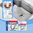 thumbnail image 1 of Hzgobj Drain Pipe Dredging Powder 2pc,Quickly Clears Clogs and Restores Drainage,Non-Corrosive and Safe,Removes Blockages and Prevents Re-Blocking,Easy Use for Home Bathroom and Kitchen Pipes-blue, 1 of 9