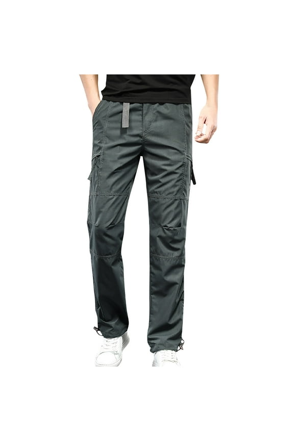 Men's Hiking Tactical Pants Lightweight Cotton Outdoor Military Combat Cargo Trousers Stretch Sweatpants Rugged Flex Relaxed Fit Ripstop Cargo Work Pant Trousers