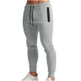 thumbnail image 1 of Hzgobj Men's Slim Joggers Workout Pants Tapered Athletic Sweatpants for Jogging Running Exercise Gym Workout Athletic Bottom Sweatpants with Zipper Pockets Casual Lounge Pants, 1 of 7