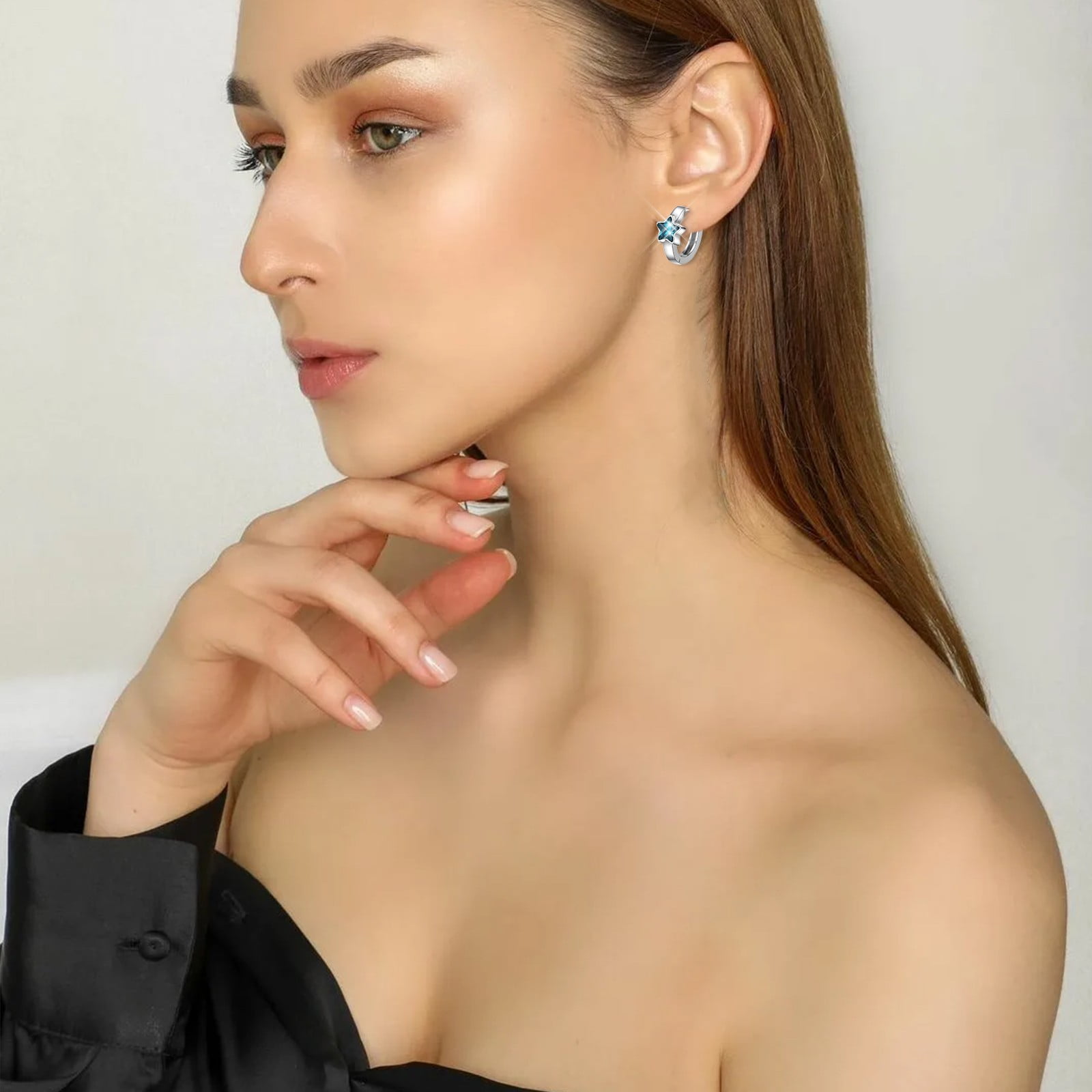 Small artificial earrings discount