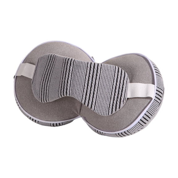 Hzrsly 2 in 1 Memory Foam U Shaped Travel Neck Pillow with Eye Mask for Airplane Car Office Nap Support Comfortable Sleep Aid and Light Blocking Solution