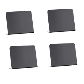 Hzrsly Acrylic Small Blackboard Erasable Desktop Display Sign Perfect for Pricing Labels Menu Showcase