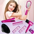 thumbnail image 1 of Hzrsly Children's Simulated Hair Cutting Set - Grooming Accessories for Kids, Educational Toy for Boys & Girls, Hairdresser Role-Play Game, Safe Plastic Material, Purple, 1 of 6
