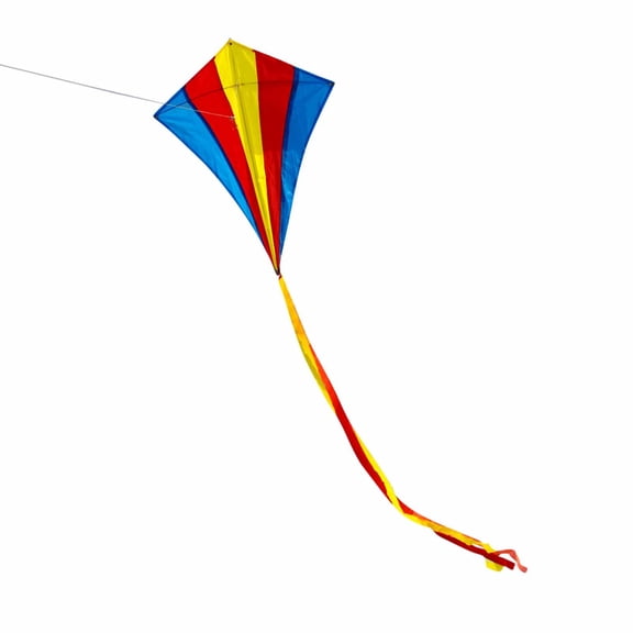 Hzrsly Easy Flyer Large Kite for Outdoor Fun - Durable Polyester Design for Strong or Light Wind, Perfect for Family Activities and Gifts This Summer