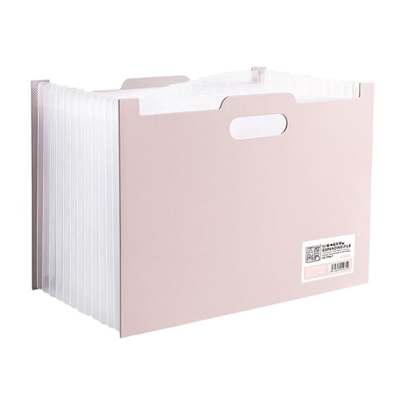 Hzrsly File Manager Accordion Organizer 13 Pocket Expandable Folders for Bills Receipts Documents School Office Use