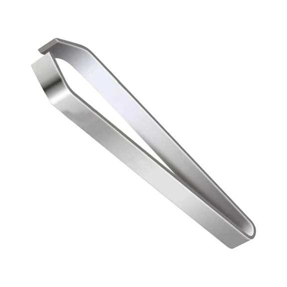 Hzrsly Food Grade Stainless Steel Flat Mouth Kitchen Tweezers for Seizing Hair Pulling Splinters Cooking Precision Tool Rust Resistant