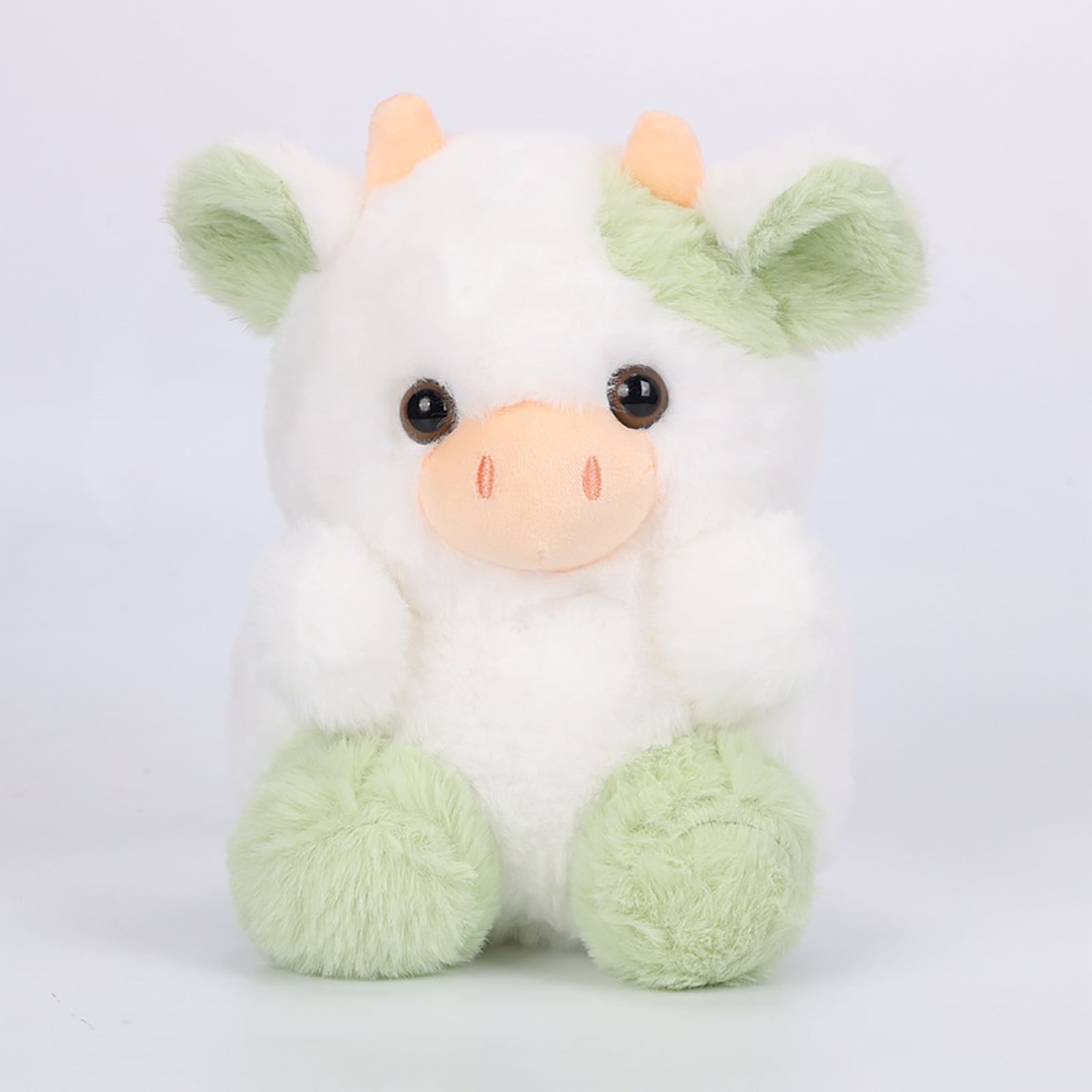 Blue cow stuffed animal deals