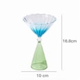 thumbnail image 1 of Hzrsly Hand Blown Irregular Cocktail Wine Glass Gradient Modern Design Reusable and Elegant Cup for Red Wine, Champagne, and Cocktails, 1 of 5