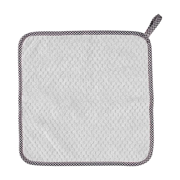 Hzrsly Microfiber Cleaning Cloths for Streak-Free Glass Polishing Highly Absorbent Kitchen and Car Towels Durable Lint-Free Rags for Household and Automotive Use