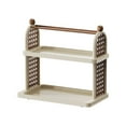 thumbnail image 1 of Hzrsly Multi Layer Cup Storage Rack, Multi-function Desktop Storage Rack, Kitchen Organizer, Plastic Shelf with Multiple Compartments for Books, Decorations, and Daily Necessities, 1 of 6