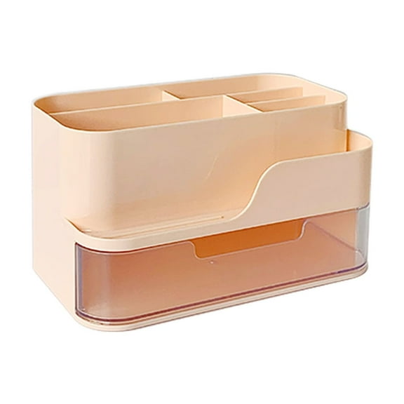 Hzrsly Multi-functional Desktop Storage Organizer for Students and Professionals - Large Capacity Pen Holder with Innovative Partition System for Office and Home Use