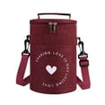 thumbnail image 1 of Hzrsly Portable Insulated Lunch Bag Thick Aluminum Foil Thermal Cooler Bag for Work Picnic Travel Leak Proof Waterproof Storage Organizer, 1 of 6