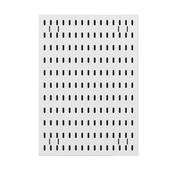 Hzrsly No Punch Pegboard Wall Mount Storage Rack, Multi-Functional Drains Basket Organizer for Kitchen, Bathroom, Garage, Office, Lightweight and Easy Installation, Durable Plastic Design