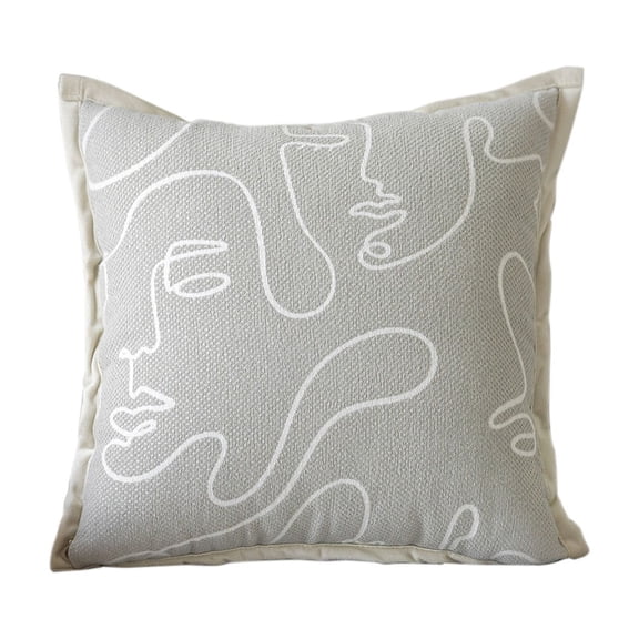 Hzrsly Sofa Cushion Pillow Decorative Soft Chenille Multifunctional Cushion for Living Room Bed Back Support