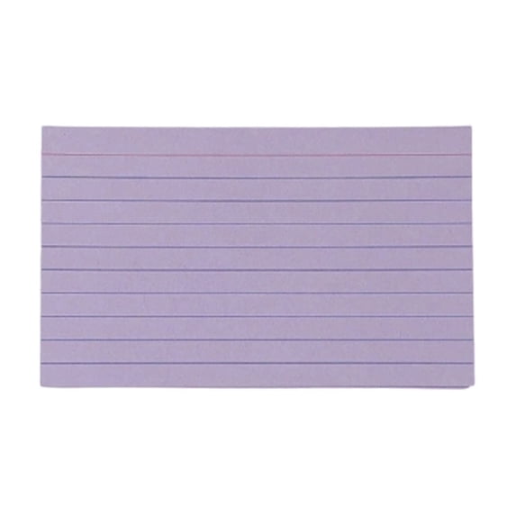 Hzrsly Thick Lined Note Cards for Studying and Office Use Durable 200gsm Paper Portable Index Cards Ideal for Taking Notes and Organizing Information