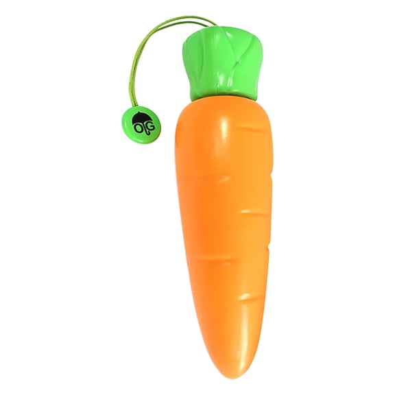 Hzrsly Vegetable Shaped Umbrella for sons, Cute Eggplant and Carrot Design, Durable ABS Material with Double Clamps for Secure Hold, Fun Rain Gear for sons