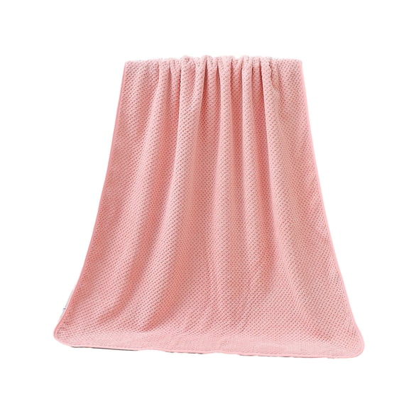 Hzrsly Velvet Pineapple Bath Towel Absorbent Soft Quick-Dry Towel Luxury for Home Spa Beach Hotel Salon Gym
