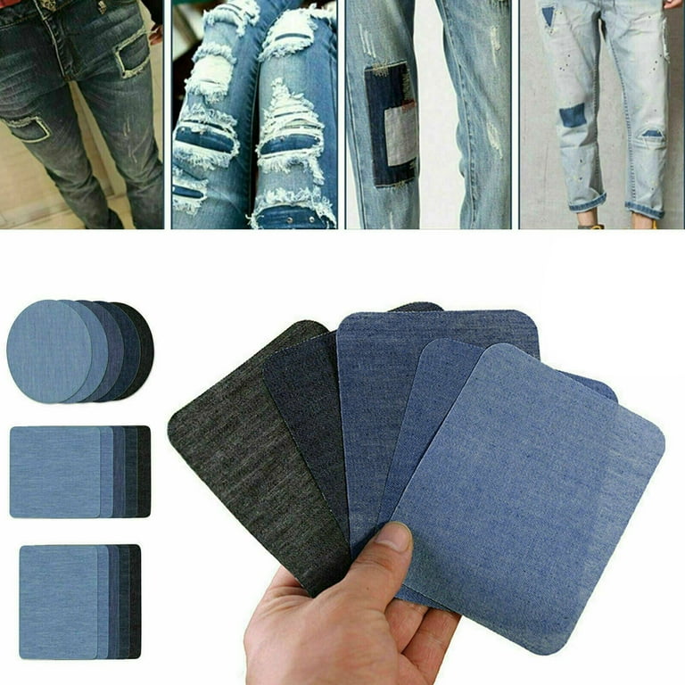 Inner Thigh Sewing Ripped Jeans Stretch Jeans Sewing Up A Hole In