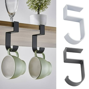 Hzsb 2Pcs Garland Stocking Hangers Table Hooks High-Strength Rustproof Garland Fireplace Stocking Hangers Mantel Holders