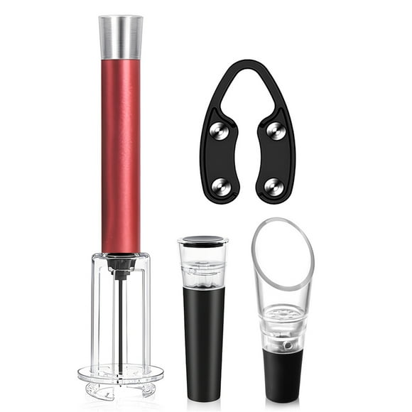 Hzsb Air Pressure Wine Opener Set Efficient Corkscrew Bottle Opener Miracle Air Pressure Pump Bottle Opener Air Pump Cork Remover Wine Bottle Opener Set